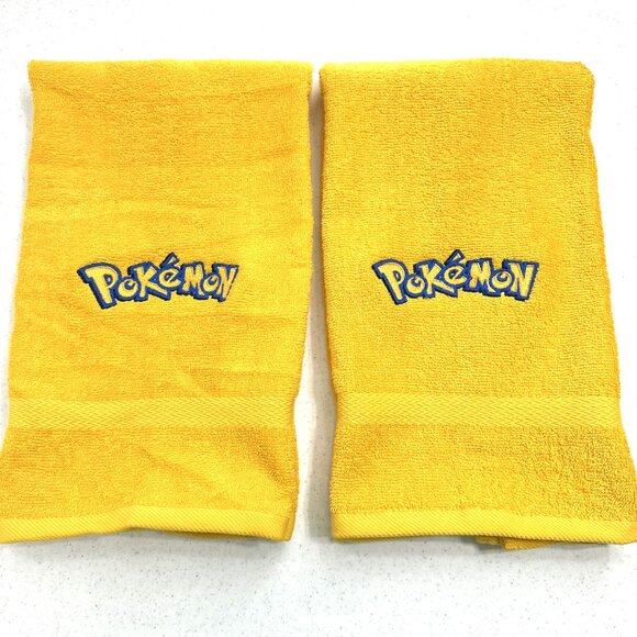 Pokemon Towels Embroidered Hand Towel Set Bathroom Decor - Picture 13 of 15